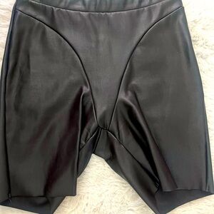 SKIMS Vegan Leather Bike Shorts